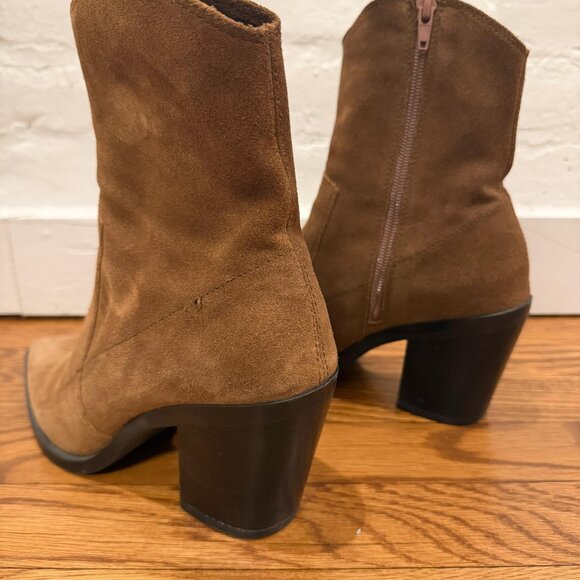 Zara brown suede boots US 8 - Picture 6 of 10